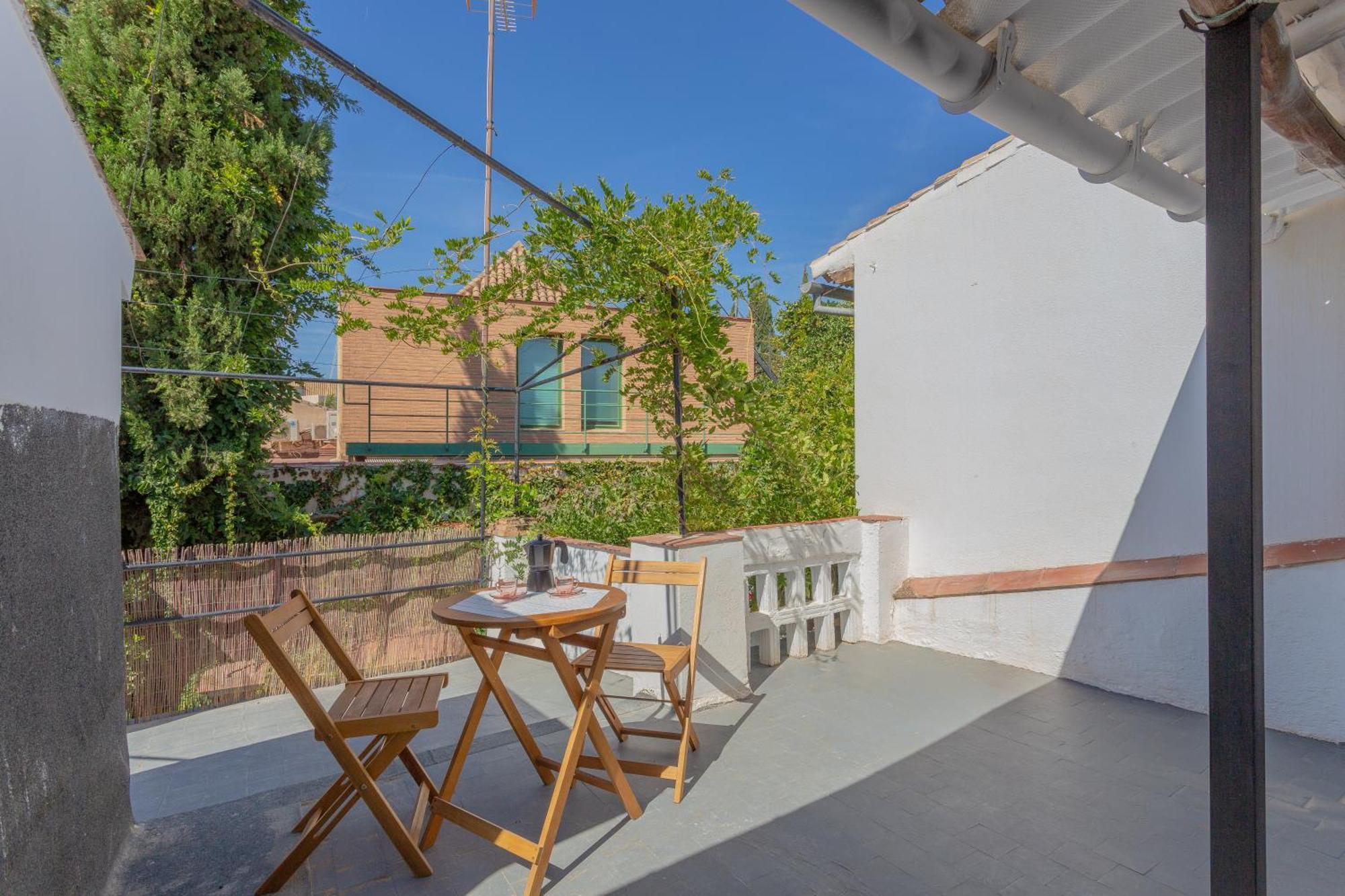 Oniria Agradable Casa Con Patio Junto Mirador De San Nicolas Granada Bagian luar foto